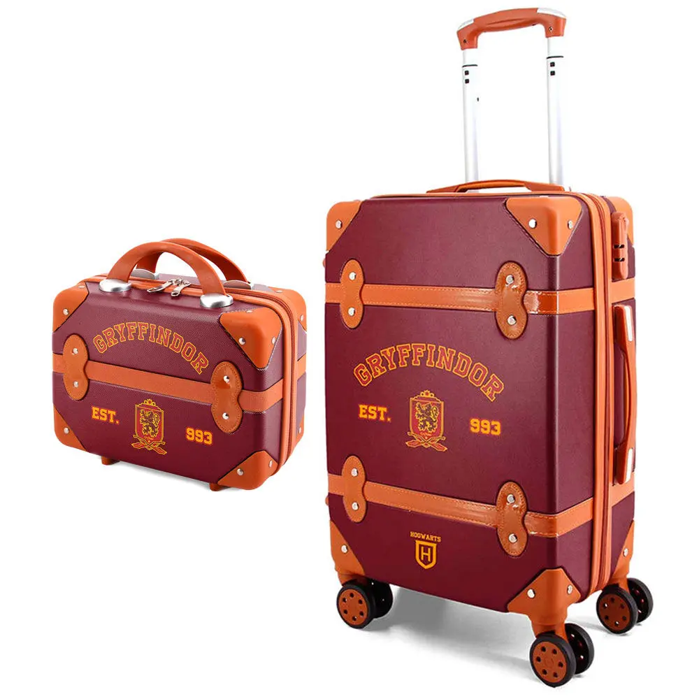 Harry Potter Gryffindor suitcase 53cm + beauty case varsity product photo