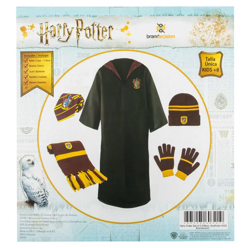 Harry Potter Gryffindor uniform in gift box product photo