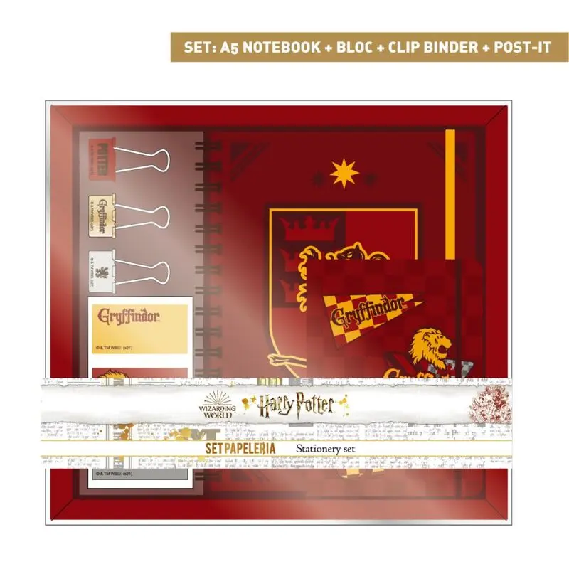 Harry Potter Stationery Set Gryffindor termékfotó