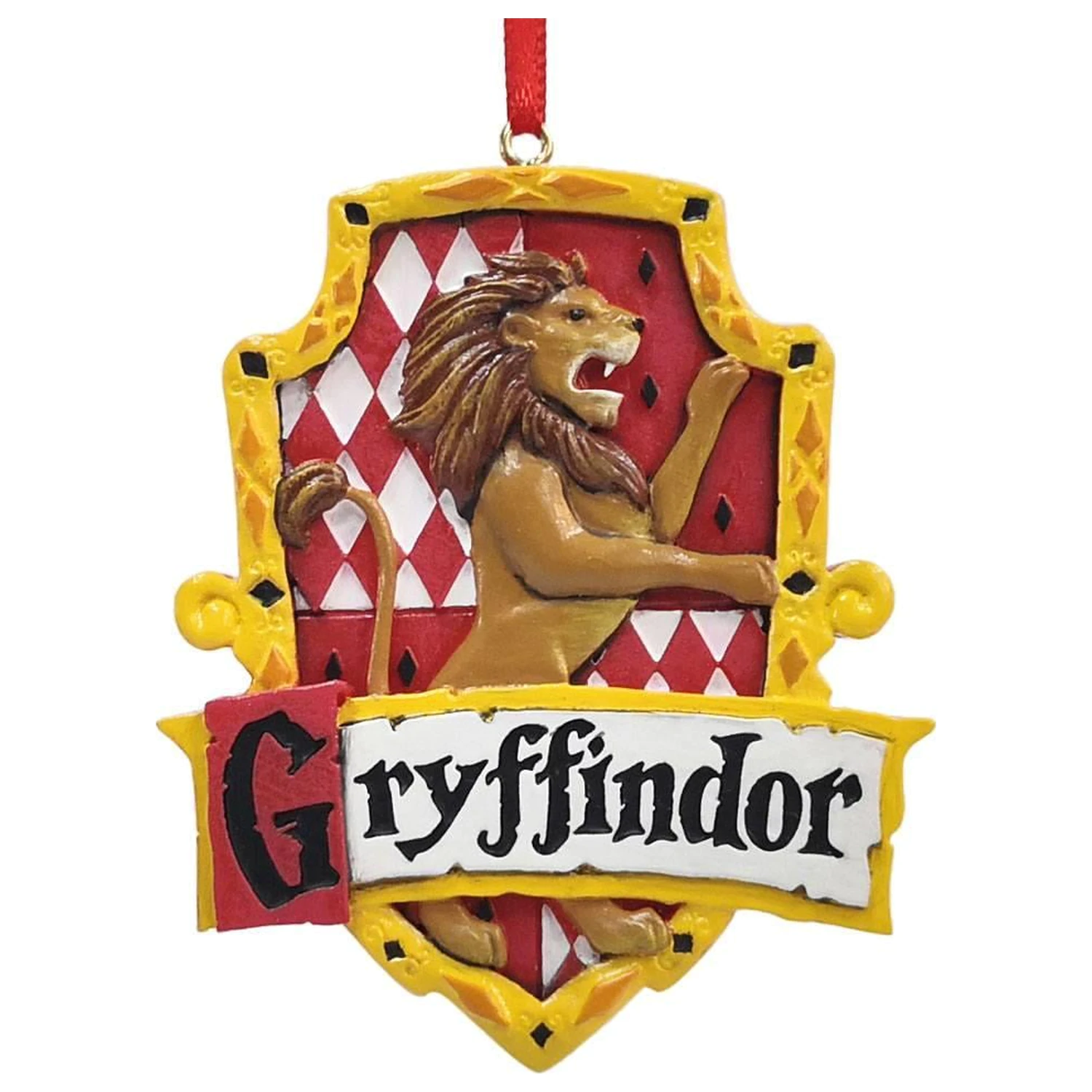Harry Potter Gryffindor Christmas Tree Ornament 8cm product photo