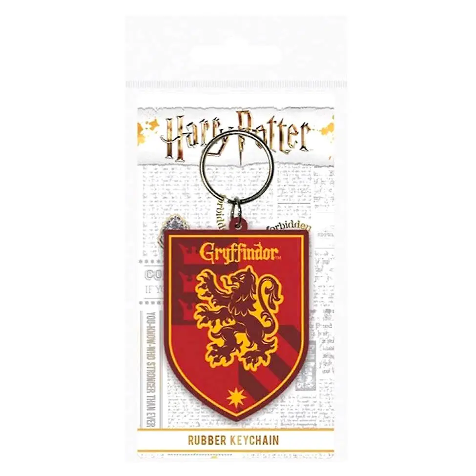 Harry Potter Rubber Keychain Gryffindor 6 cm termékfotó