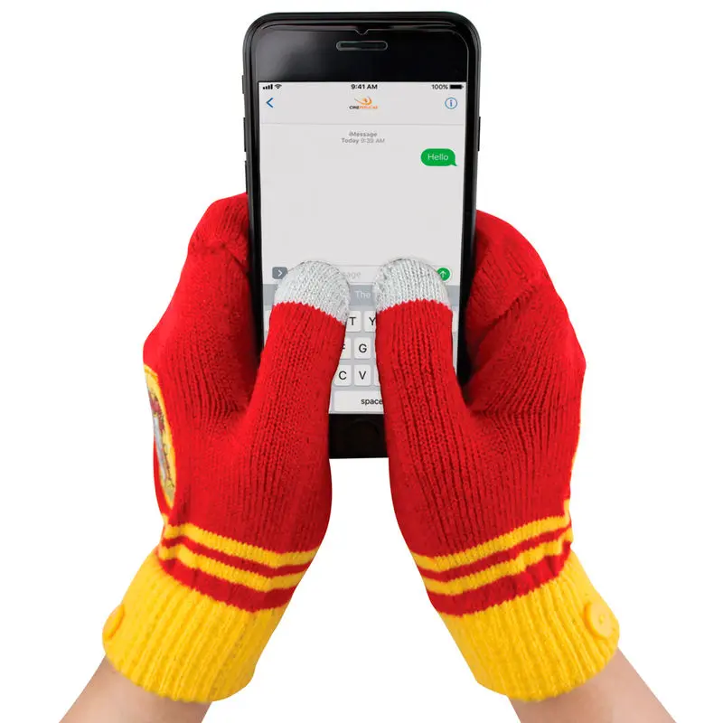 Harry Potter Gryffindor fingerless gloves product photo