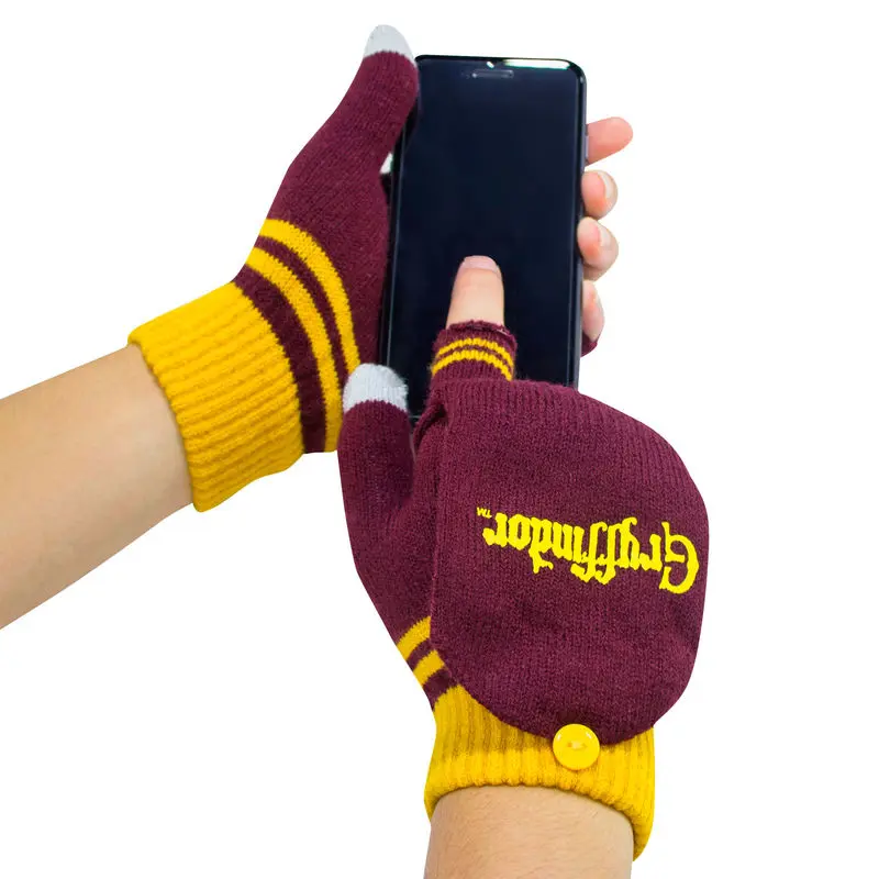 Harry Potter Gloves (Fingerless) Gryffindor product photo