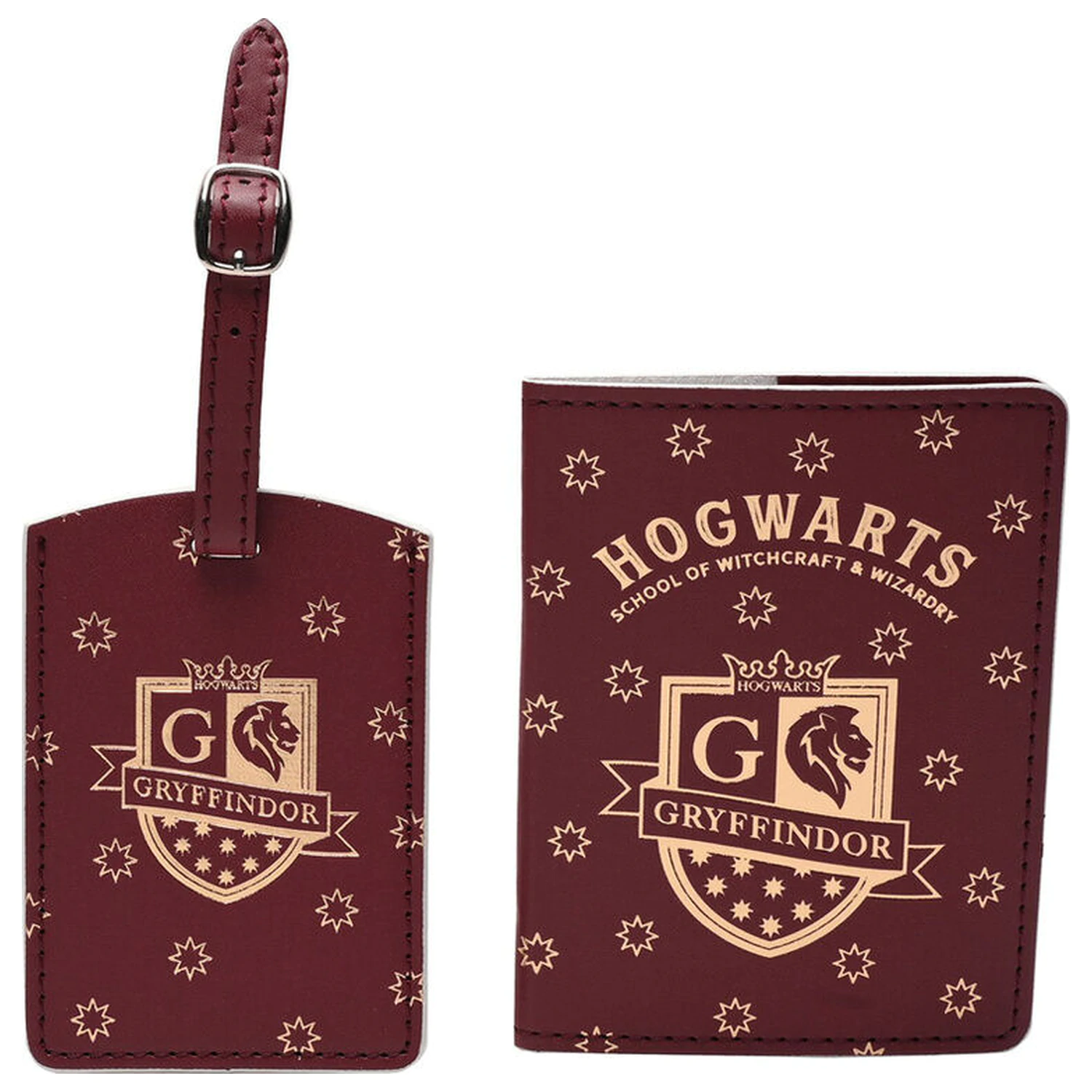 Harry Potter Gryffindor passport holder & luggage tag product photo