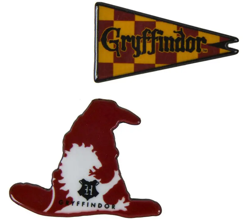 Harry Potter Gryffindor set 2 broochs product photo