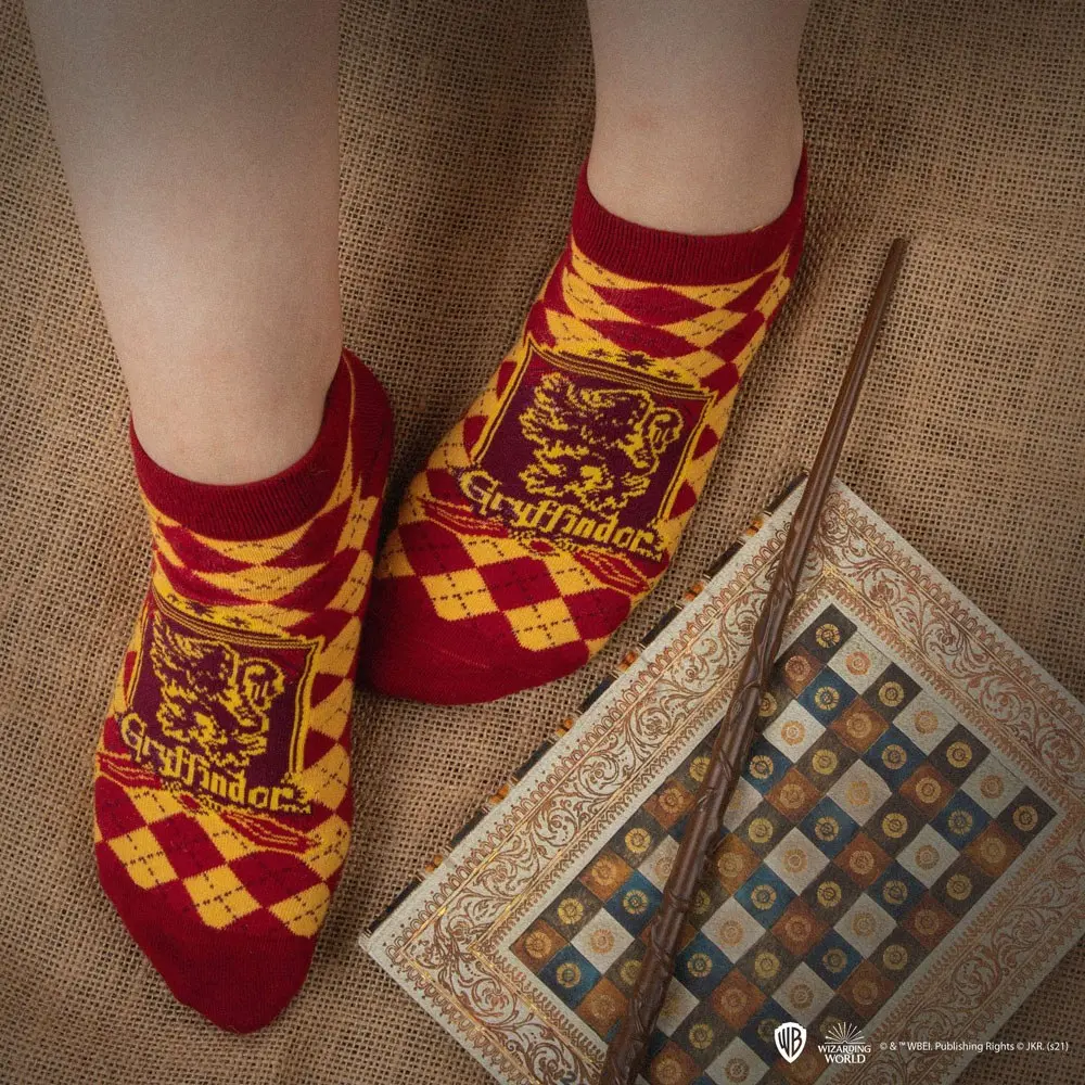 Harry Potter Ankle Socks 3-Pack Gryffindor product photo