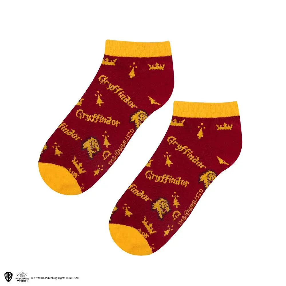 Harry Potter Ankle Socks 3-Pack Gryffindor product photo