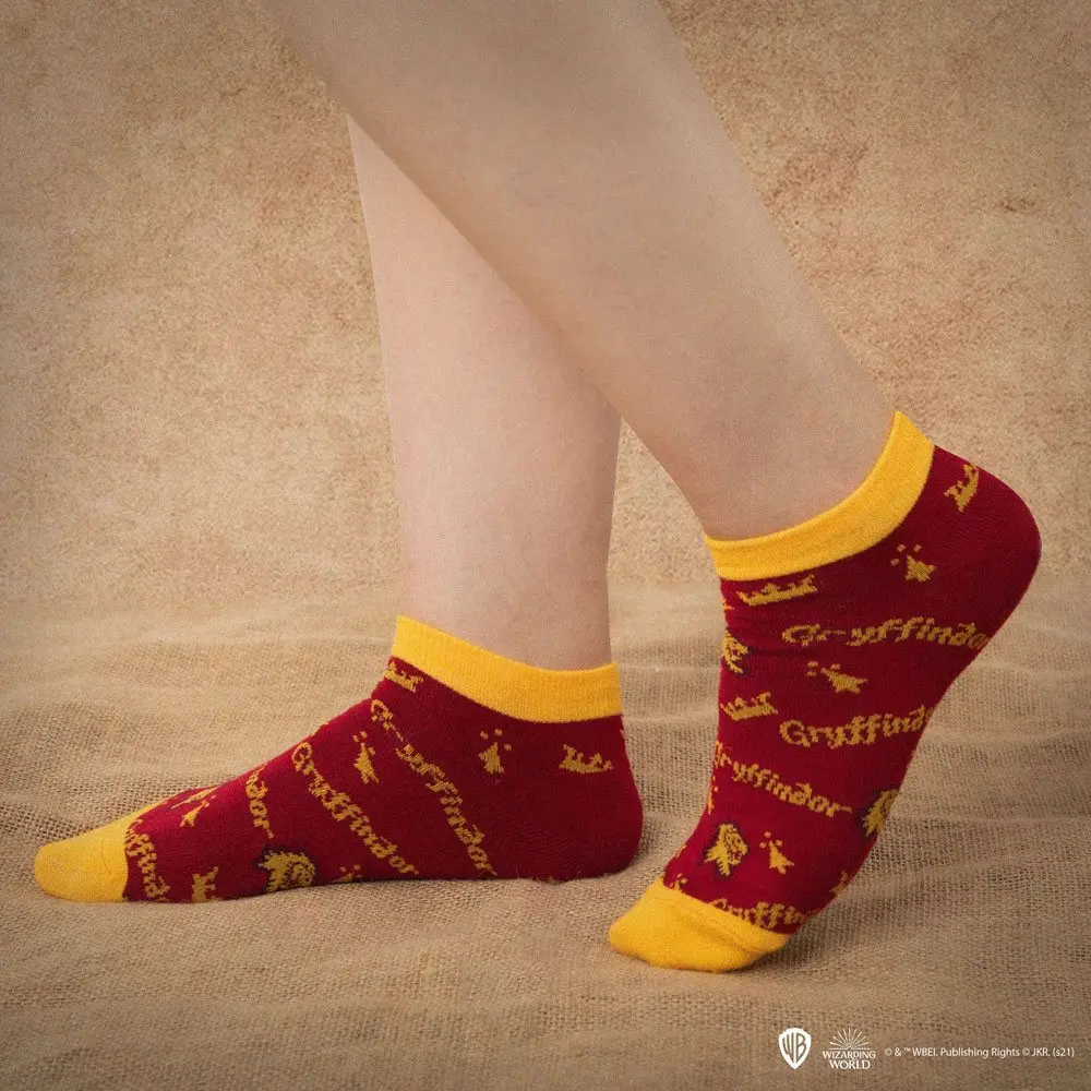 Harry Potter Ankle Socks 3-Pack Gryffindor termékfotó