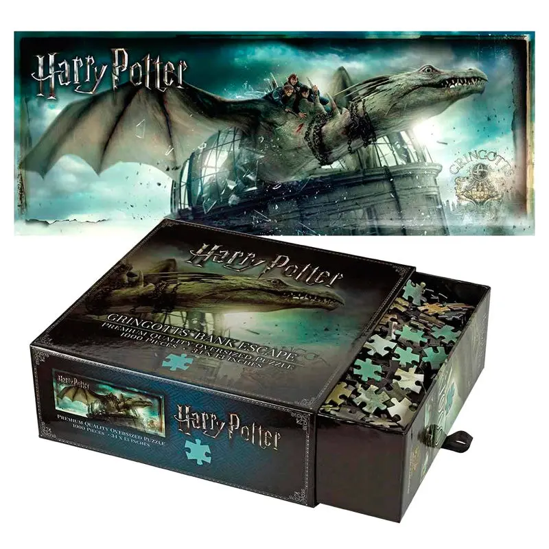 Harry Potter Jigsaw Puzzle Gringotts Bank Escape termékfotó