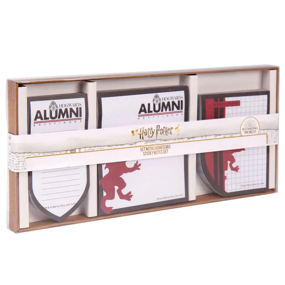 Harry Potter Gryffindor sticky notes product photo