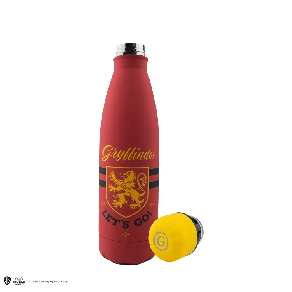 Harry Potter Thermo Water Bottle Gryffindor Let's Go product photo