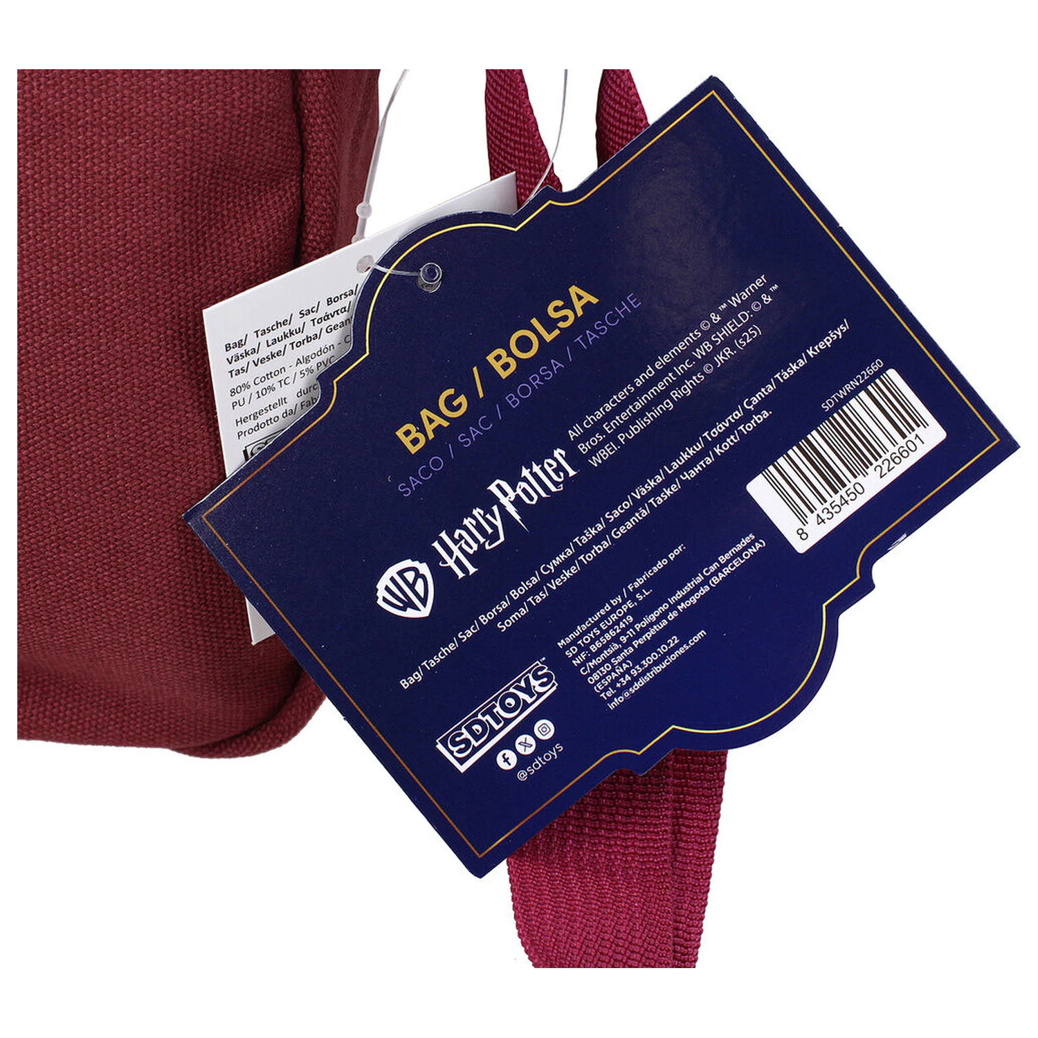 Harry Potter Mini Canvas Bag Gryffindor product photo