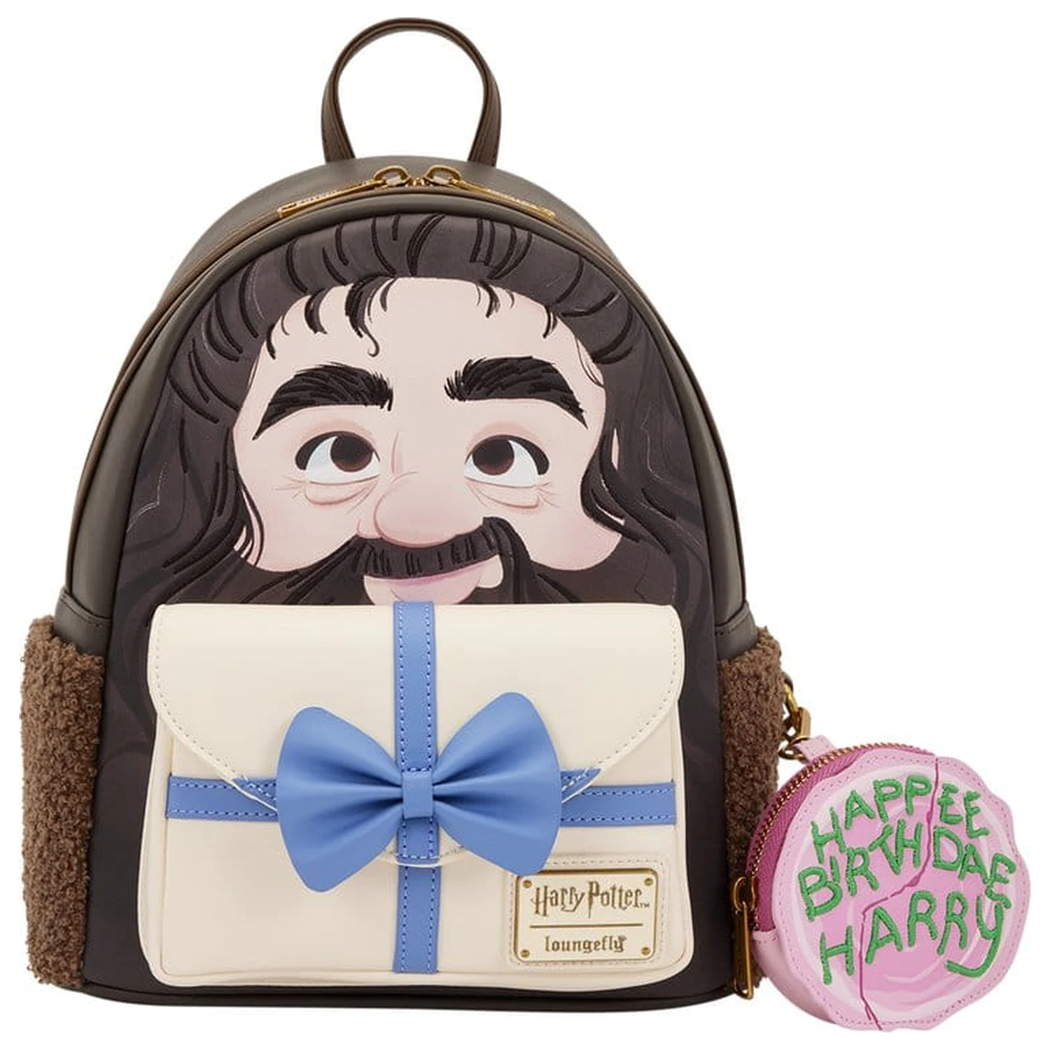 Harry Potter by Loungefly Mini Backpack with Coin Bag Hagrid Birthday Cake product photo