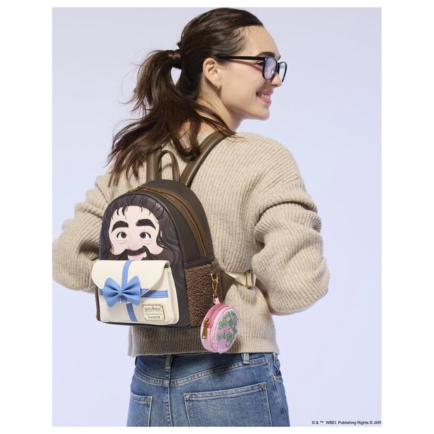 Harry Potter by Loungefly Mini Backpack with Coin Bag Hagrid Birthday Cake product photo