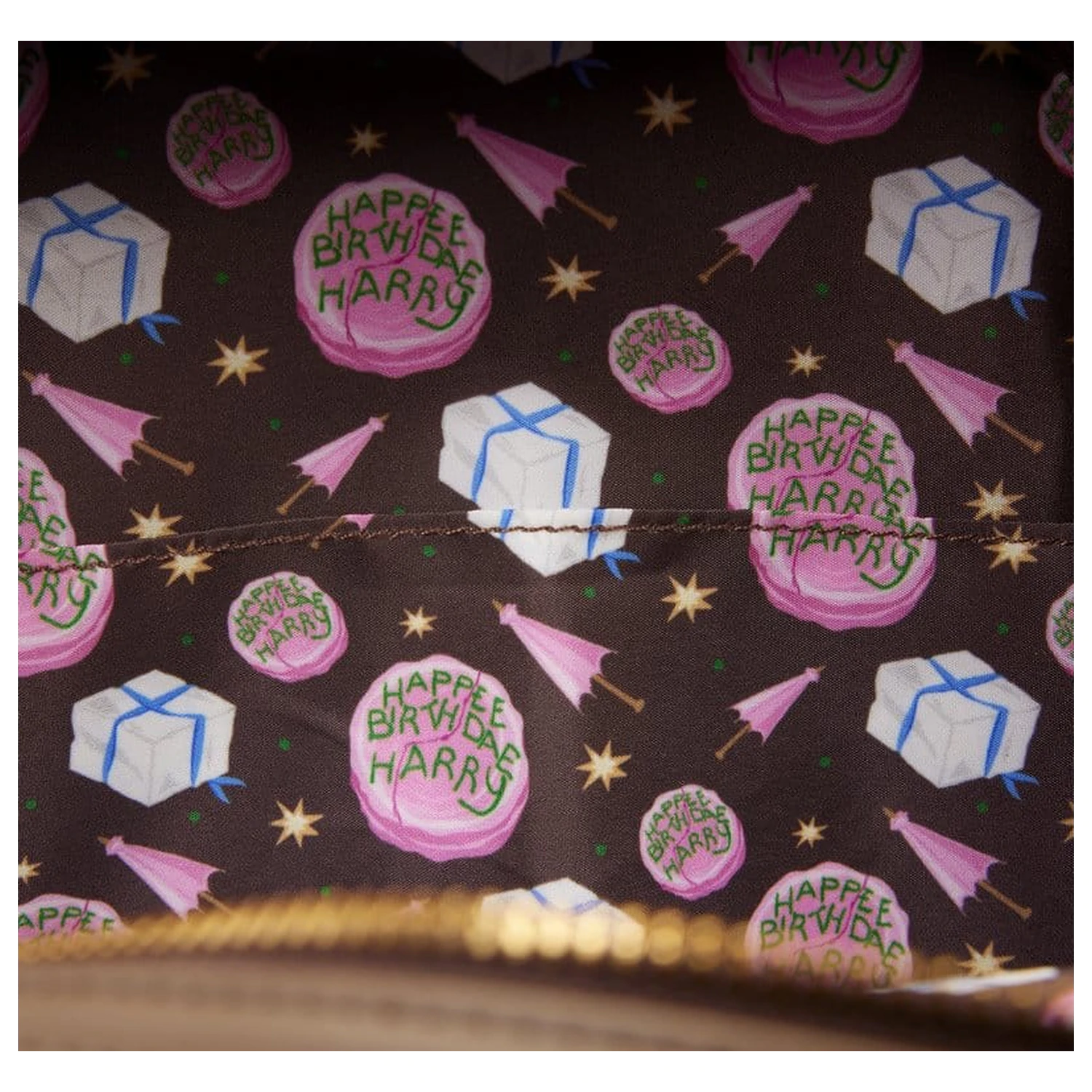 Harry Potter by Loungefly Mini Backpack with Coin Bag Hagrid Birthday Cake product photo