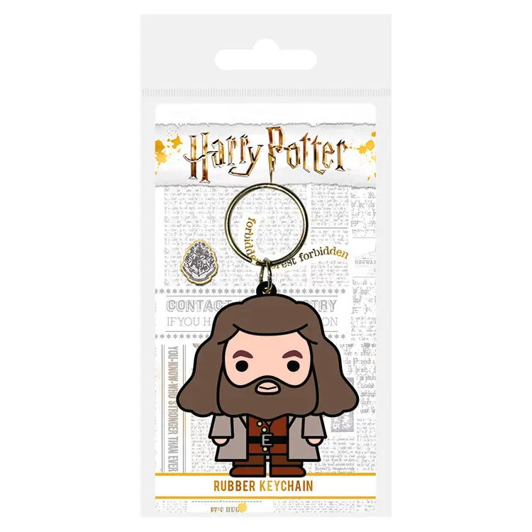 Harry Potter Rubber Keychain Chibi Hagrid 6 cm termékfotó