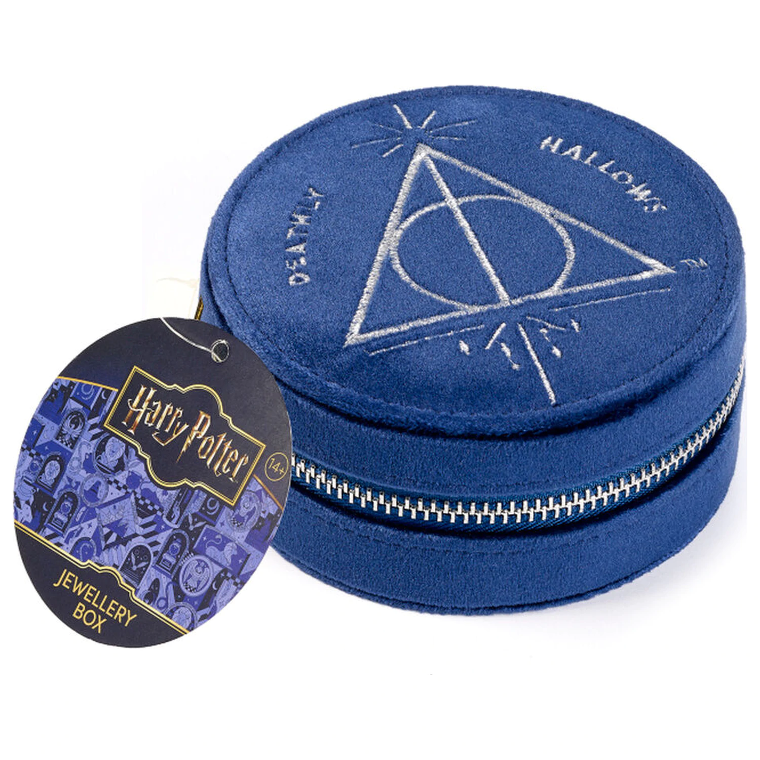 Harry Potter Deathly Hallows velvet jewellery box product photo
