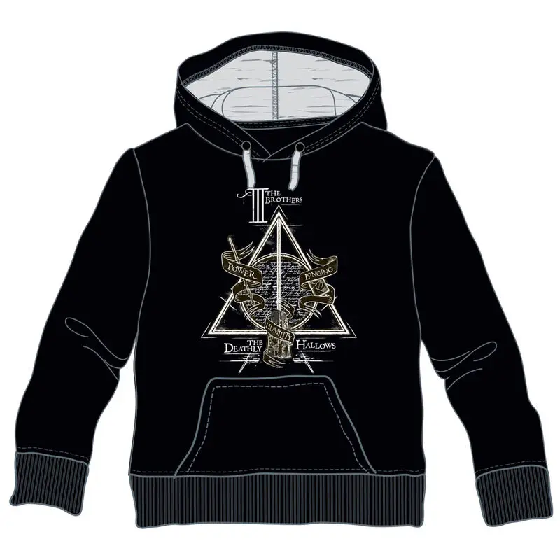 Harry Potter Deathly Hallows Kids hoodie termékfotó