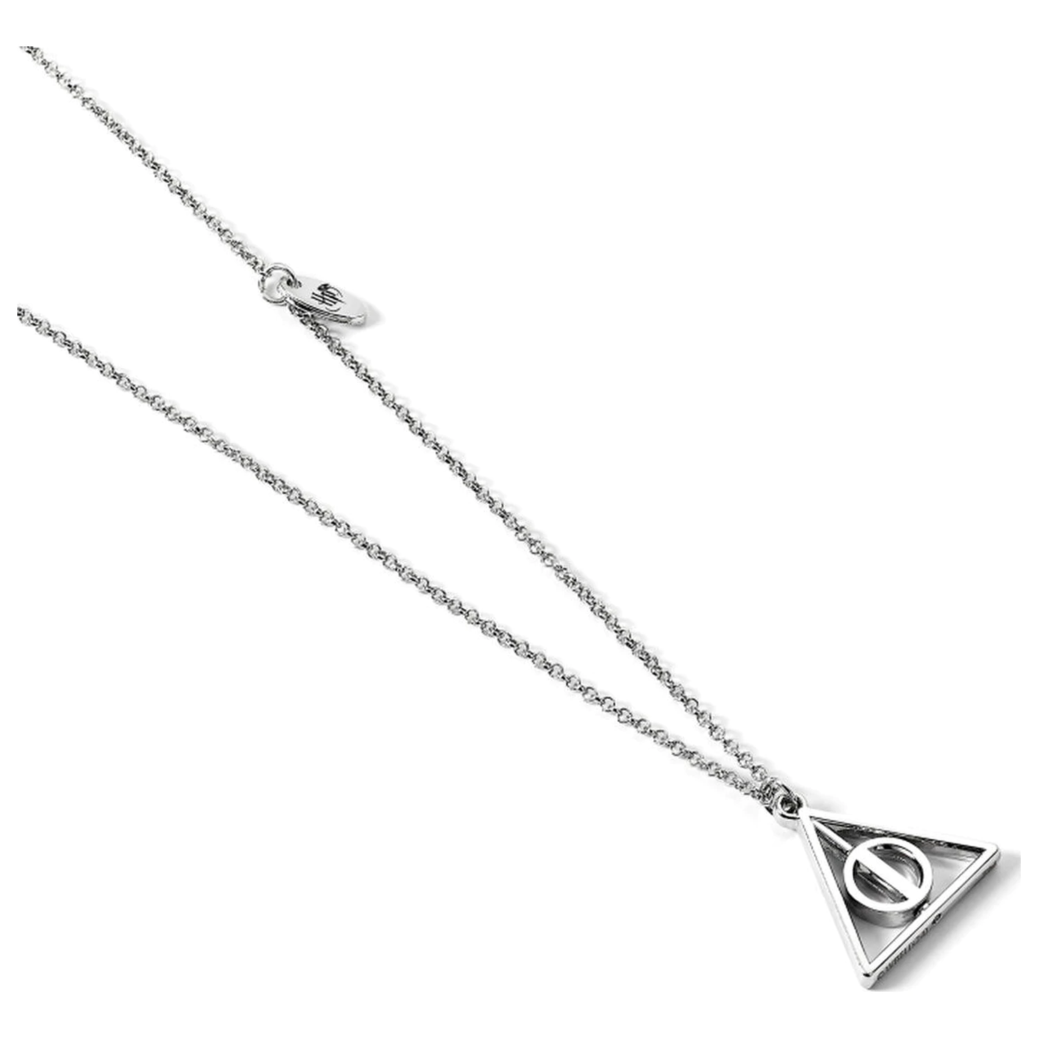 Harry Potter Deathly Hallows spinning necklace product photo