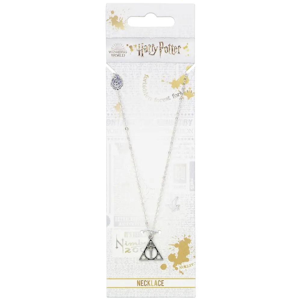 Harry Potter Pendant & Necklace Deathly Hallows (silver plated) termékfotó