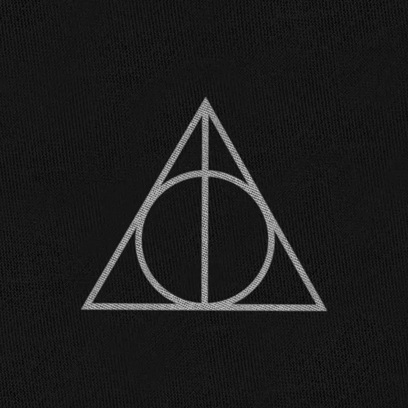 Harry Potter Deathly Hallows scarf light weight product photo