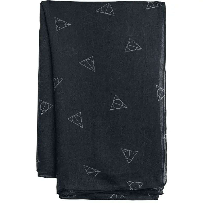 Harry Potter Deathly Hallows scarf light weight product photo