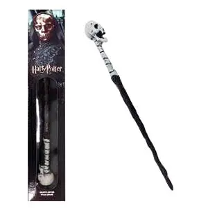 Harry Potter Wand Replica Death Eater Eater Skull 38 cm product photo