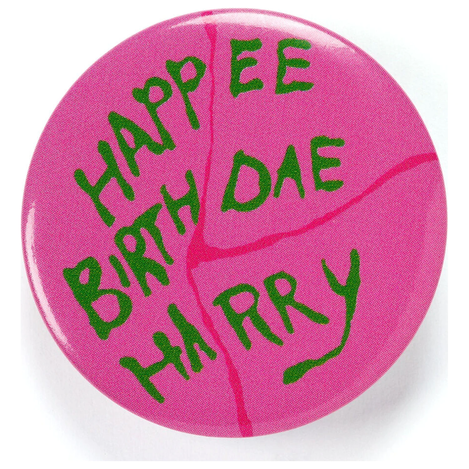Harry Potter Happee Birthdae Cake button badge product photo