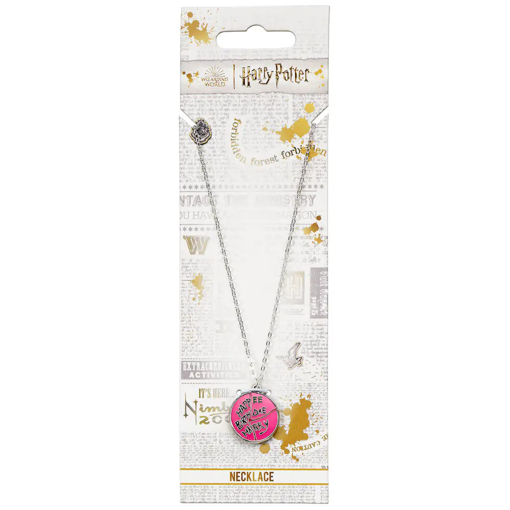Harry Potter Happee Birthdae Cake necklace product photo