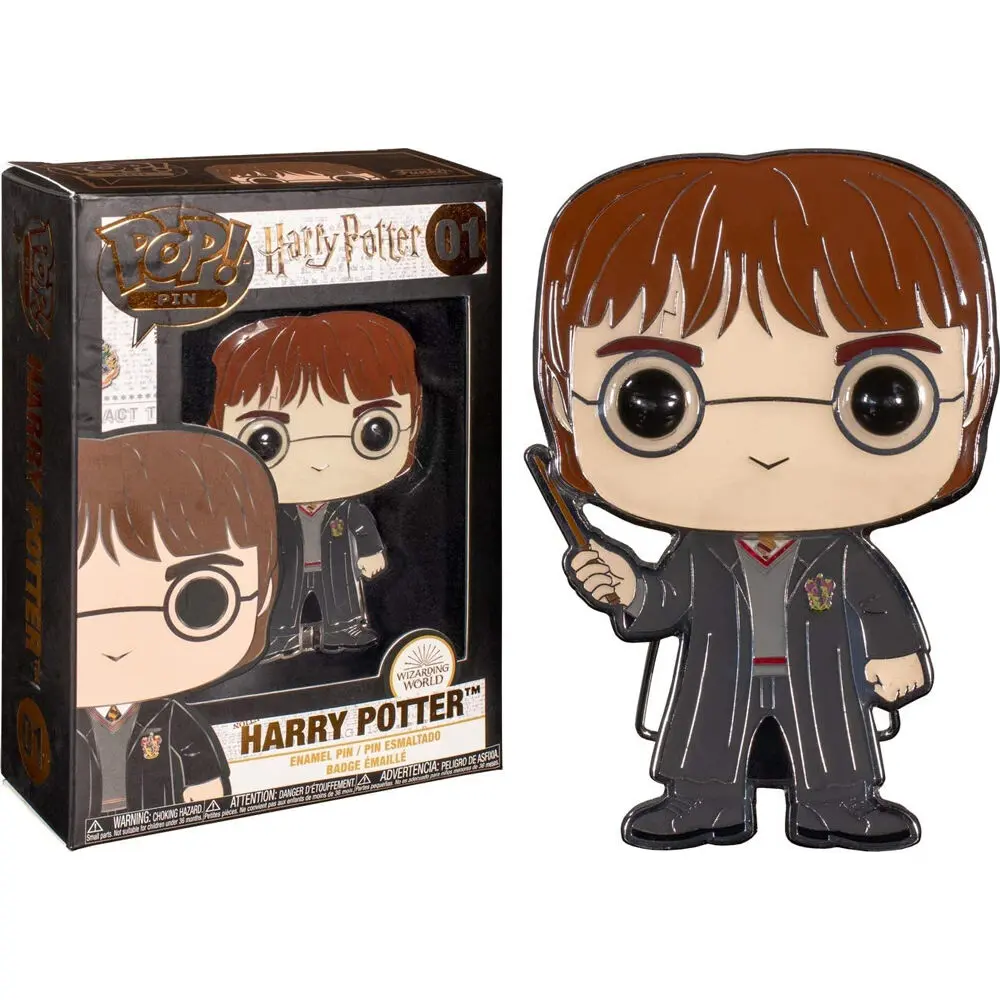 Harry Potter Harry Large Enamel POP Pin 10cm product photo