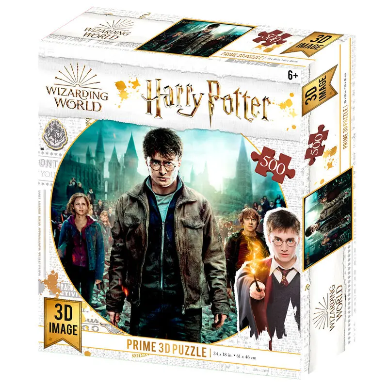 Harry Potter Harry Hermione and Ron Prime 3D puzzle 500pcs product photo