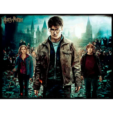 Harry Potter Harry Hermione and Ron Prime 3D puzzle 500pcs product photo