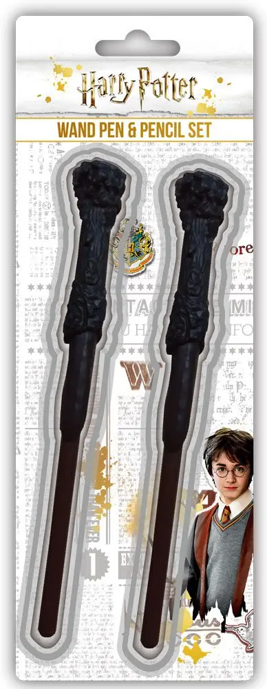 Harry Potter Harry Wand Pen &amp; Pencil Set product photo