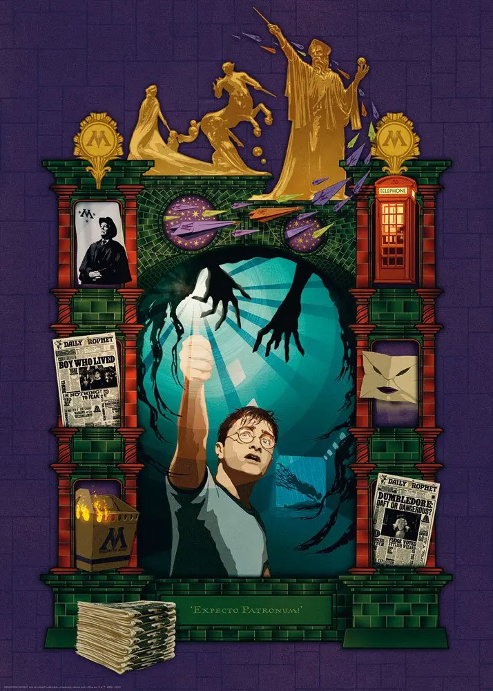 Harry Potter Jigsaw Puzzle Harry Potter and the Order of the Phoenix (1000 pieces) product photo