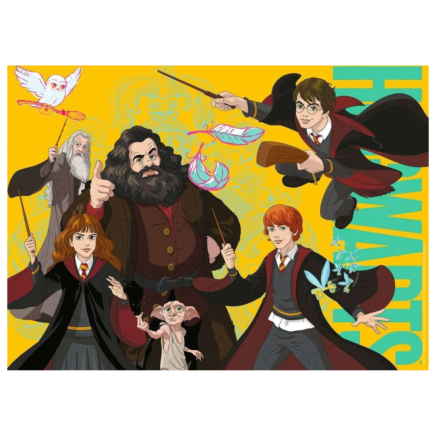 Harry Potter Harry Potter and the Other Wizards XXL Puzzle (100 pcs) product photo
