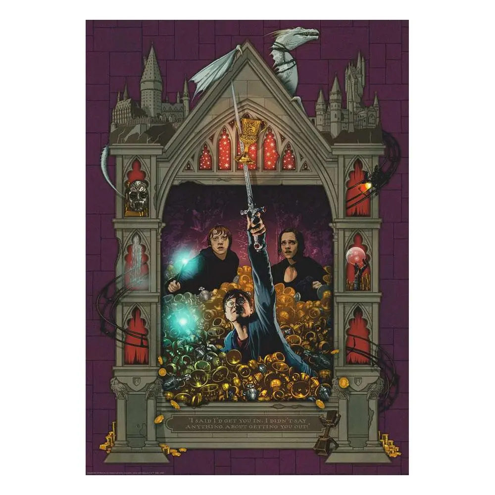 Harry Potter Jigsaw Puzzle Harry Potter and the Deathly Hallows - Part 2 (1000 pieces) product photo