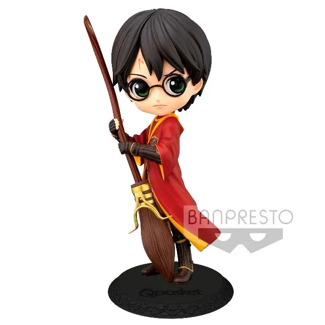 Harry Potter Q Posket Mini Figure Harry Potter Quidditch Style Version A 14 cm termékfotó