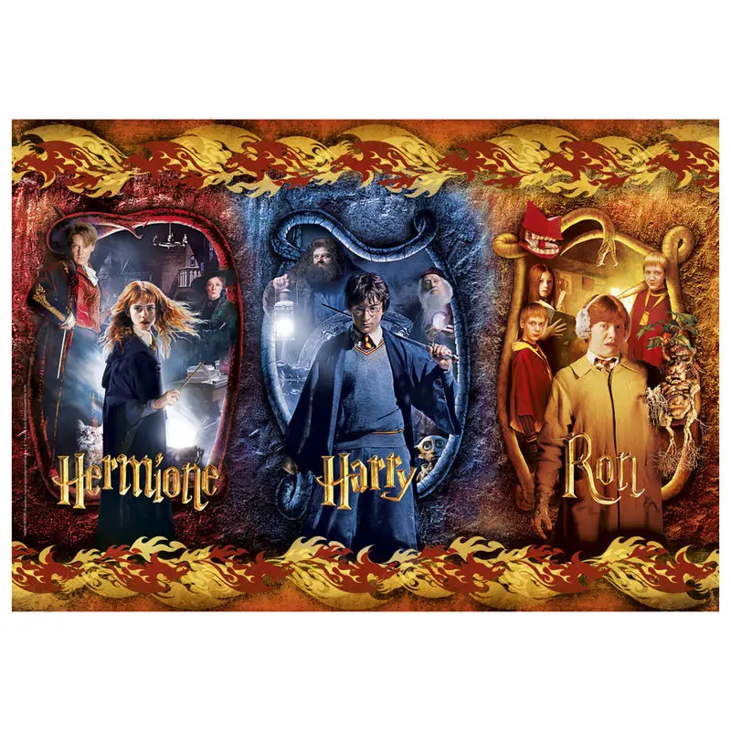 Harry Potter Super Color Puzzle Harry, Ron & Hermione product photo