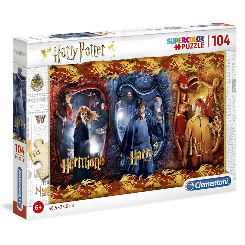 Harry Potter Super Color Puzzle Harry, Ron & Hermione termékfotó