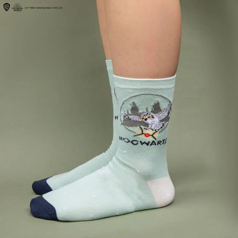 Harry Potter Socks 3-Pack Hedwig termékfotó