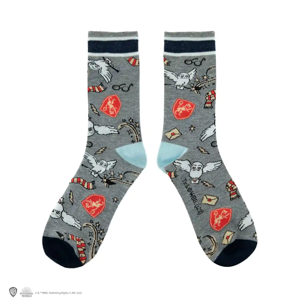 Harry Potter Socks 3-Pack Hedwig termékfotó