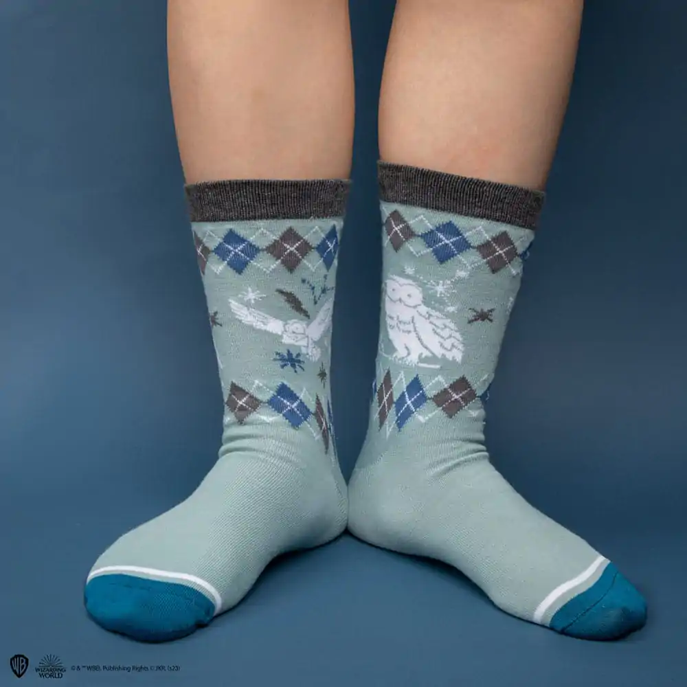 Harry Potter Socks 3-Pack Hedwig termékfotó