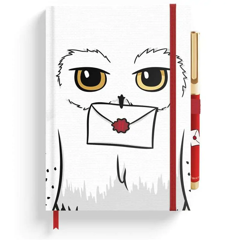 Harry Potter Hedwig A5 premium notebook + pen termékfotó