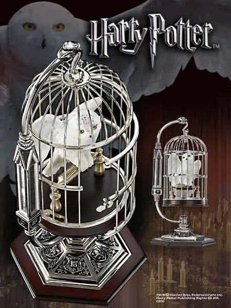 Harry Potter Miniature Hedwig and Cage product photo