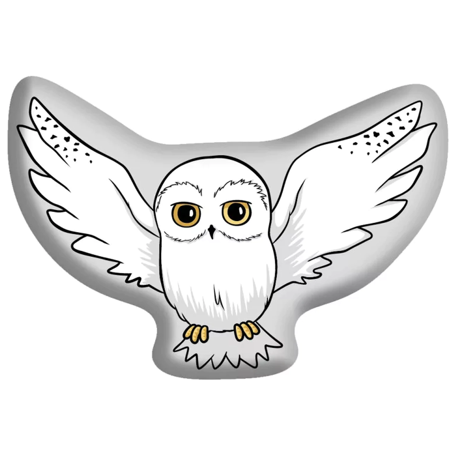 Harry Potter Hedwig Flying Shaped Pillow, Decorative Pillow 43x30 cm product photo