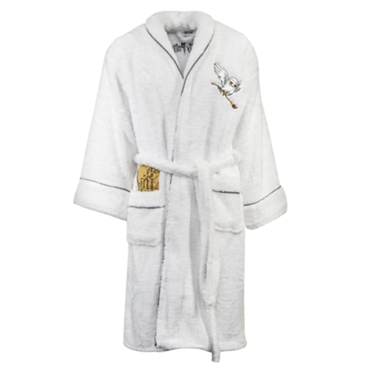 Harry Potter Ladies Fleece Bathrobe Hedwig product photo