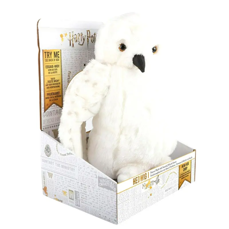 Harry Potter Hedwig plush toy with sound 30cm product photo