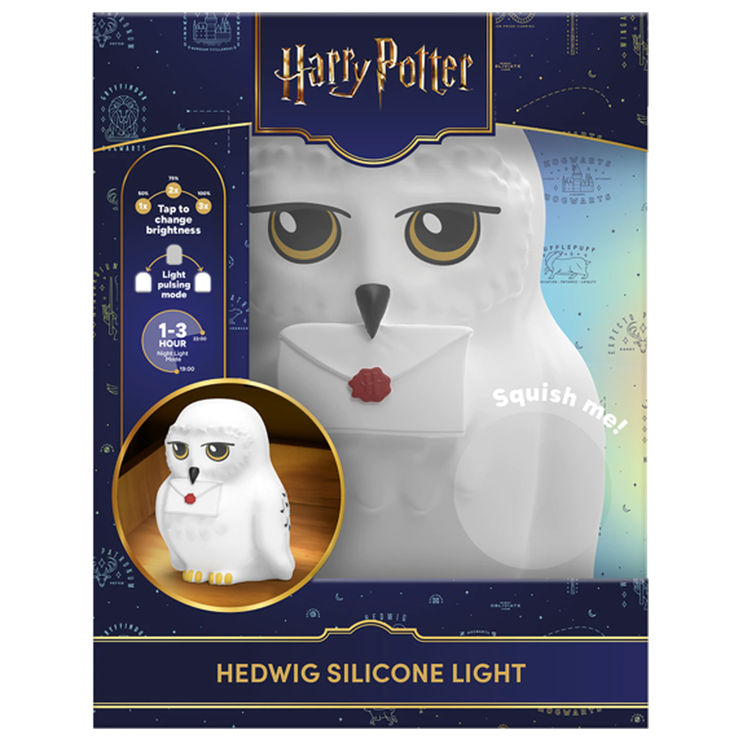 Harry Potter Hedwig 'SquishyGlo' Decorative Light Rechargeable product photo