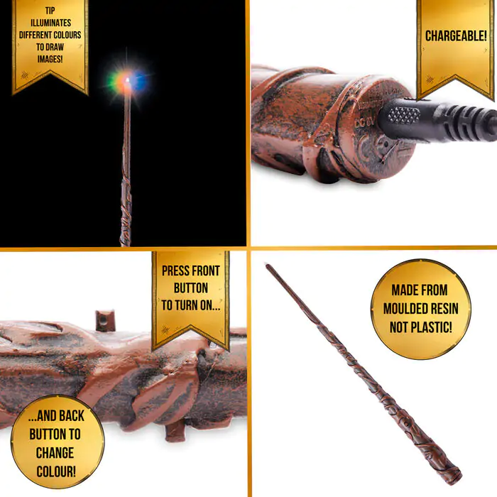 Harry Potter Hermione Granger Deluxe Lumos wand termékfotó