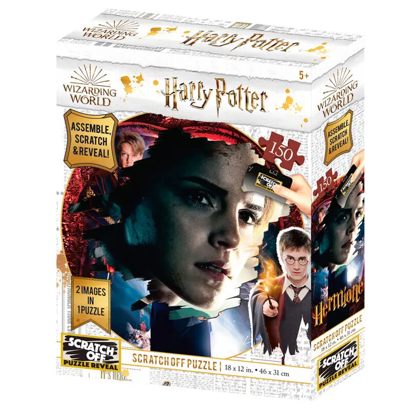 Harry Potter Hermione Cratch Off puzzle 150pcs product photo